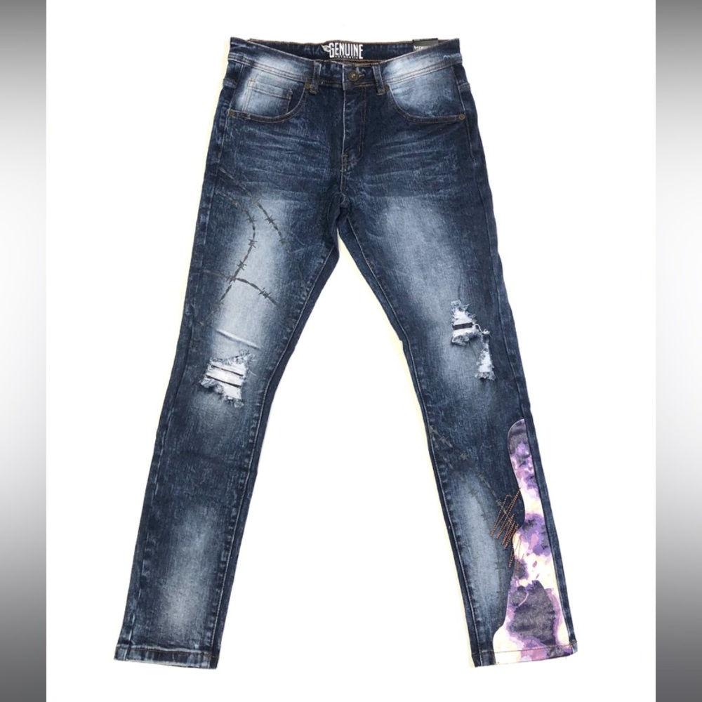 Genuine Sleep Denim Jean

Color: Indigo

Style GN1423